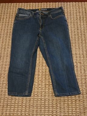 Carhartt 12 Crop Jean Capris Womens